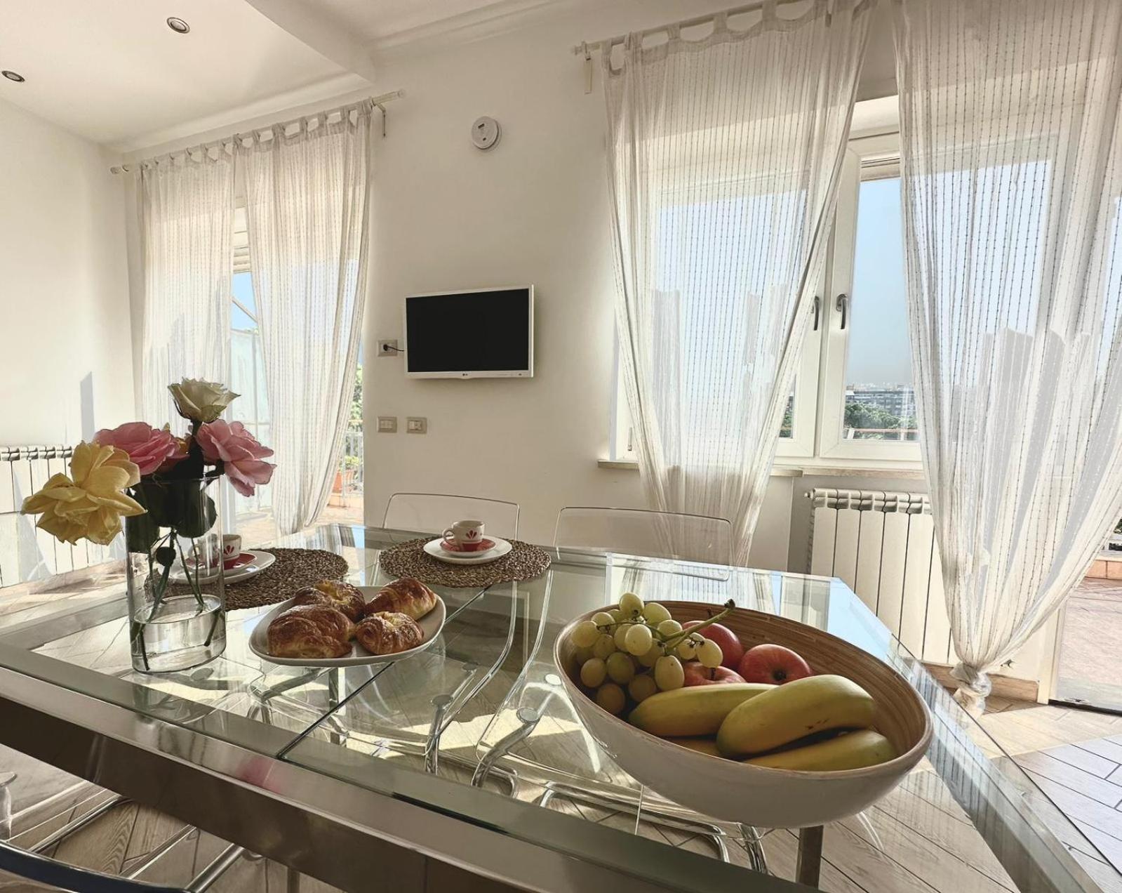 ローマTerrazza Sul Parcoアパートメント エクステリア 写真