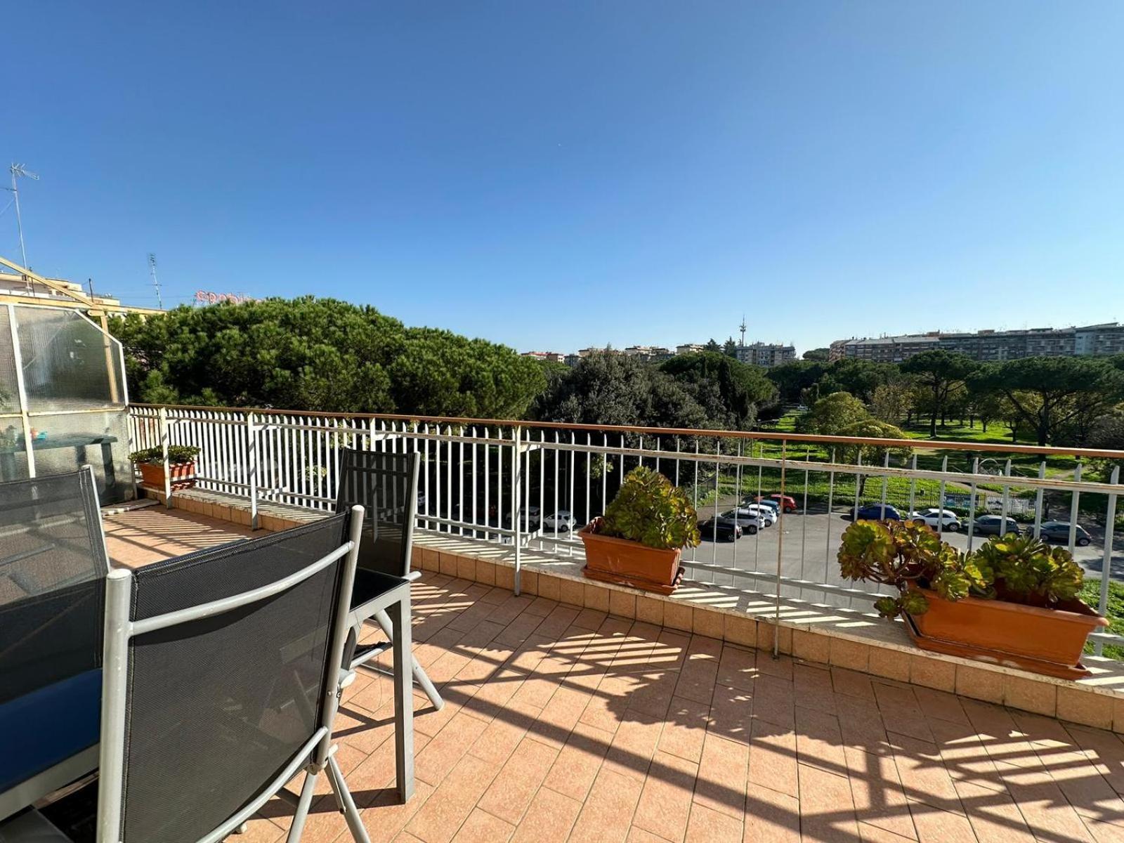 ローマTerrazza Sul Parcoアパートメント エクステリア 写真